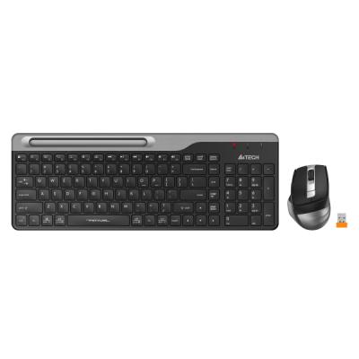 A4 TECH FB2535C BLUETOOTH & 2.4GHZ KABLOSUZ Q TÜRKÇE FN-MULTIMEDYA KLAVYE & OPTIK MOUSE ŞARJ EDILEBILIR SET (SIYAH)