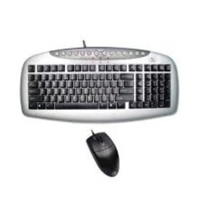 A4 TECH KB-21620D MULTIMEDYA SİYAH/GRİ USB SET