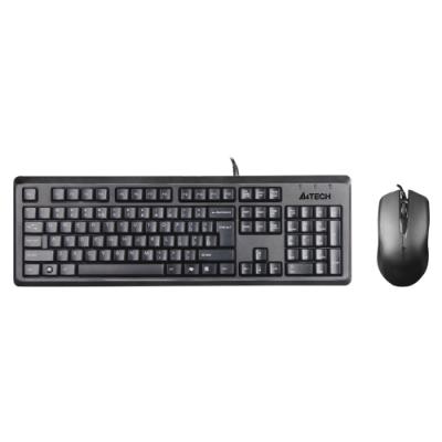 A4 TECH KR-9276 USB TR Q Siyah Klavye+ Optik Mouse