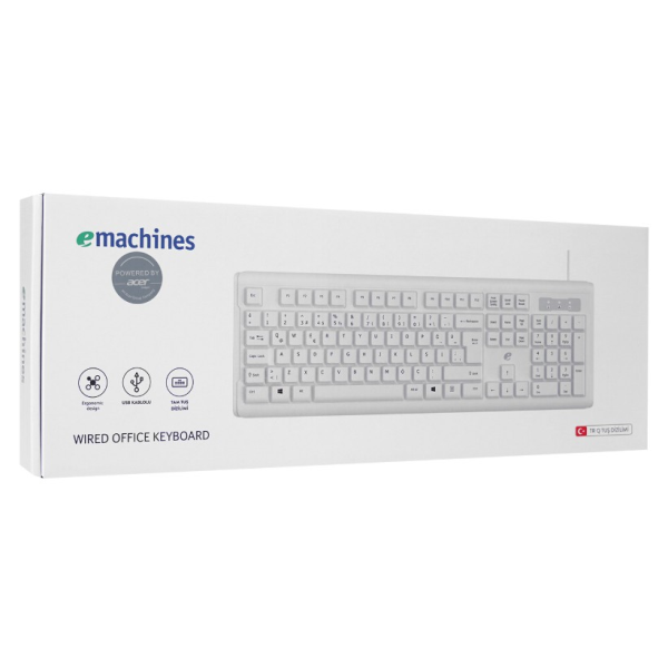 ACER EMACHINES EAK9821 BEYAZ USB Q STANDART KLAVYE