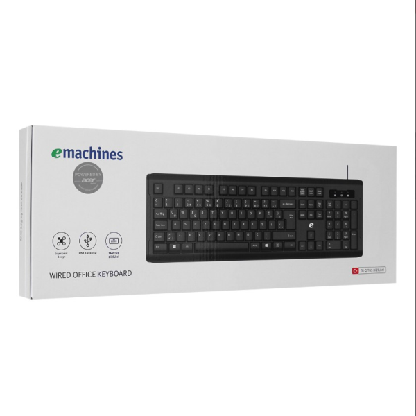 ACER EMACHINES EAK9821 SİYAH USB Q STANDART KLAVYE