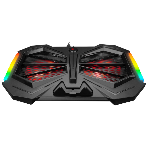 ADDISON RAMPAGE AD-RC11 SPIDER SIYAH 2 FAN 2 USB RGB IŞIKLI 15\"-17\" NOTEBOOK SOĞUTUCU STAND
