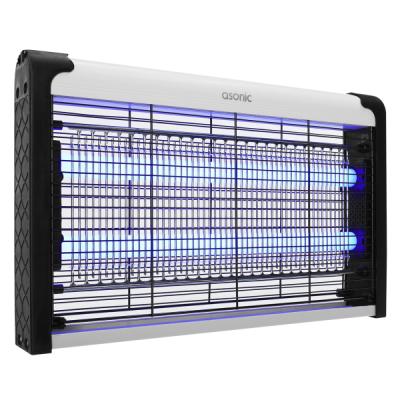 ASONIC AS-A29 SİYAH BÜYÜK BOY 6W+ 2000V ZİNCİR ASKILI İKİ LEDLİ SİNEK ÖLDÜRÜCÜ