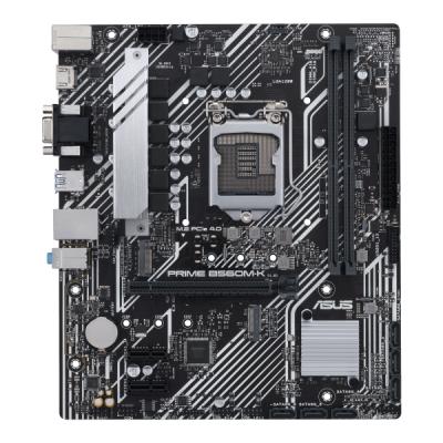 ASUS PRIME B560M-K INTEL B560 LGA1200 DDR4 4800 HDMI VGA 2X M2 USB3.2 AURA RGB