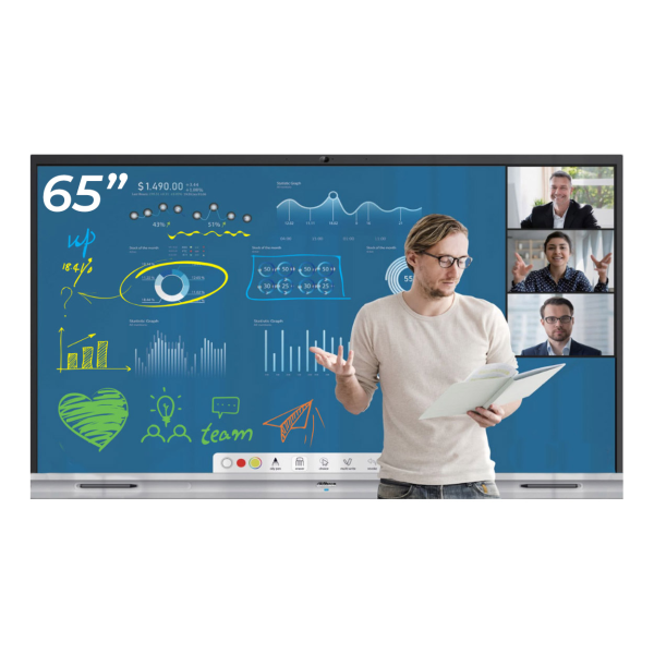 DAHUA 65\" LCH65-MC410-B UHD SMART INTERACTIVE WHITEBOARD