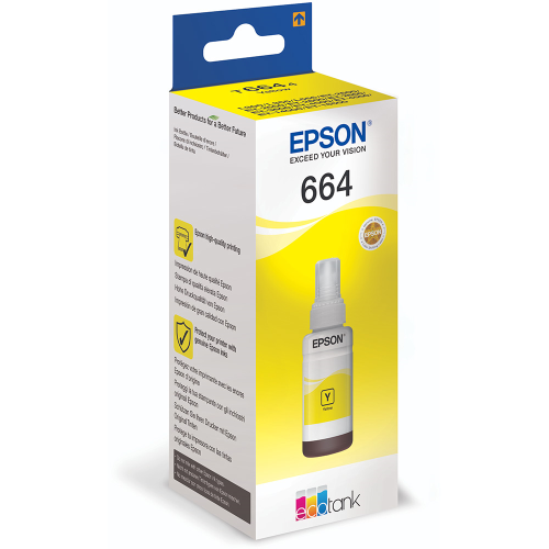 EPSON 664 C13T66444A (T664) YELLOW SARI MÜREKKEP 70ML