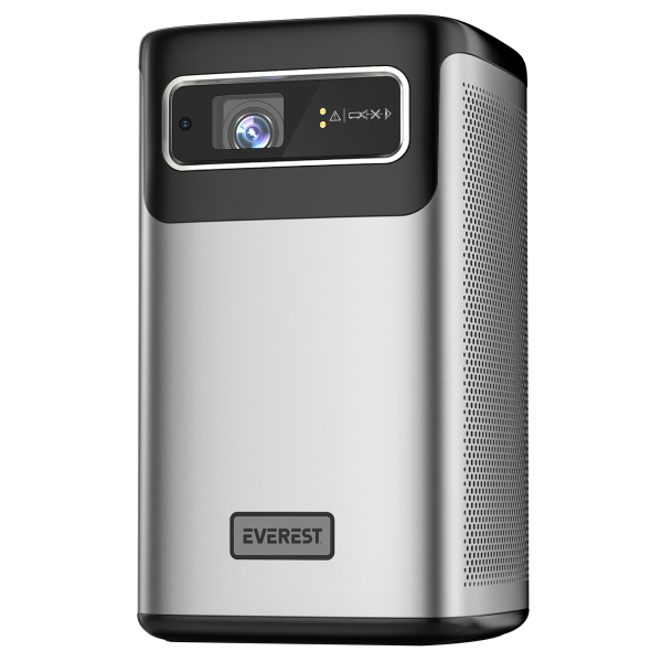 EVEREST PJ-DLP21 GRİ 8000MAH OTO ODAKLAMALI 960*540 4K DESTEKLİ 5400 LÜMEN ANDROID 9.0 DOKUNMATİK YÜZEYI DLP PROJEKSİYON