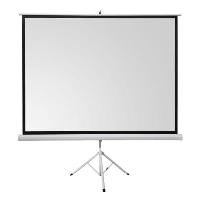 EVEREST TPP-180 180*180CM ARKASI SİYAH FONLU TRİPODLU PROJEKSİYON PERDESİ