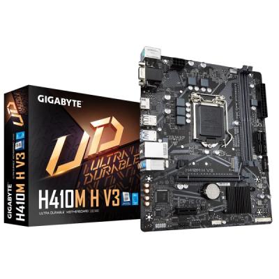 GIGABYTE H410M-H V3 Soket LGA1200 DDR4 2933 MHz DVI-D VGA HDMI