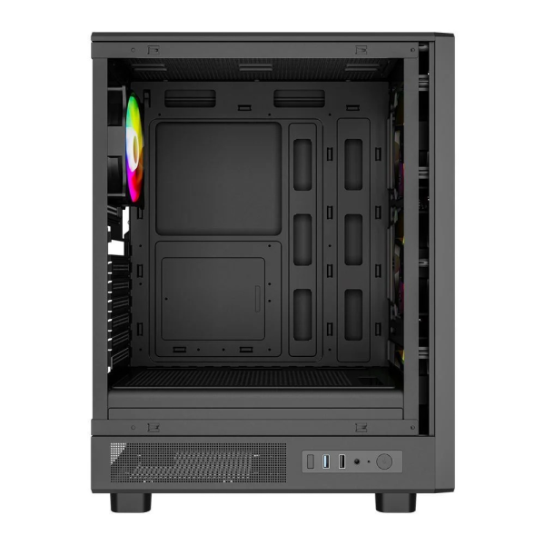 POWERBOOST A600B 600W 80+ ATX USB 3.0 RAINBOW FANLI MESH GAMING SIYAH KASA