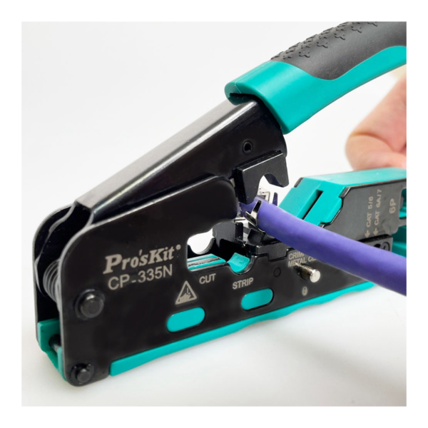 PROSKIT CP-335N SIKMA PENSESİ CAT7-CAT6-CAT5 RJ-45 / RJ-11 ESKİ NESİL