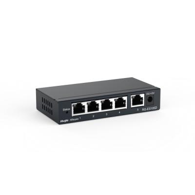 RUIJIE REYEE RG-ES105D, 5-PORT 10/100 MBPS MASAÜSTÜ YÖNETILMEYEN SWITCH