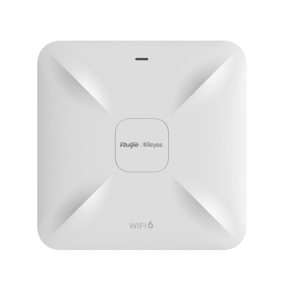 RUIJIE REYEE RG-RAP2260(G) AX1800 Wi-Fi 6 2PORT 2.4G 2x2MIMO 5G 2x2MIMO 23dBm 2.4GHZ & 5GHZ POE ADAPTORSUZ INDOOR ACCESS POINT