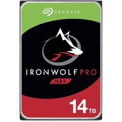 SEAGATE IRONWOLF PRO 14 TB 7200RPM 256MB SATA3 300TB/Y RV NAS (ST14000NE0008)
