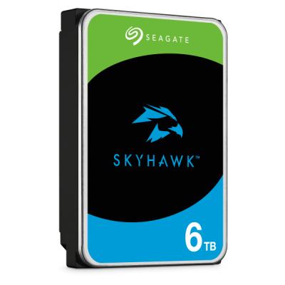 SEAGATE SKYHAWK ST6000VX009  6TB 3.5 SATA 5400RPM 256MB 7/24 GUVENLIK DİSKİ