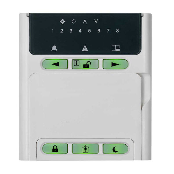 TELETEK ALARM-00057 ECLİPSE LED 8 KEYPAD