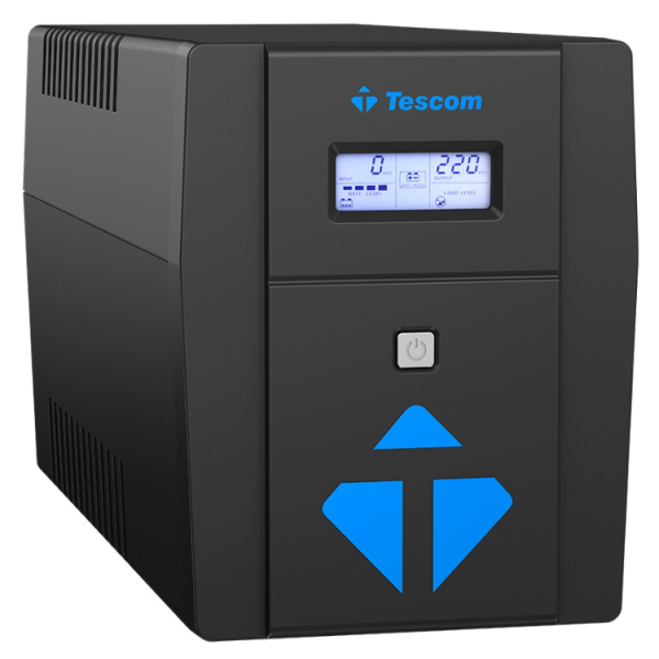 TESCOM LEO2000AP 2000VA +24V LCD RJ45 MODEM PROTECT, USB UPS (900020315)