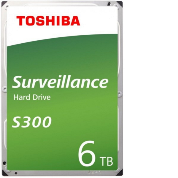 TOSHIBA S300 6TB 3.5 5400RPM 256MB SATA3 HDWT860UZSVA