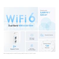 TP-LINK DECO X55 (3-PACK) 3\'LÜ WI-FI 6 AX3000 TÜM EVİ KAPSAYAN MESH WIFI SİSTEMİ