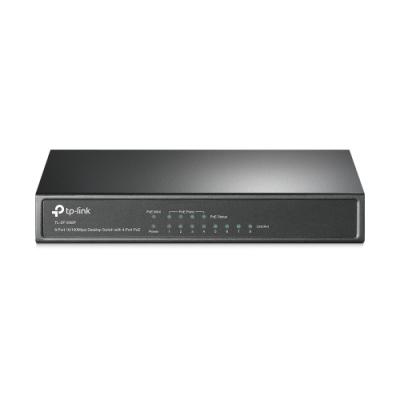 TP-LINK TL-SF1008P 8 PORT 10/100Mbps MASAÜSTÜ SWITCH + 4-PORT PoE 57W