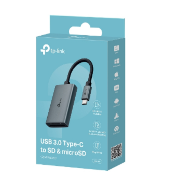 TP-LINK UA440C USB3.0 TYPE-C SD & microSD 4.0 KART OKUYUCU ADAPTÖR