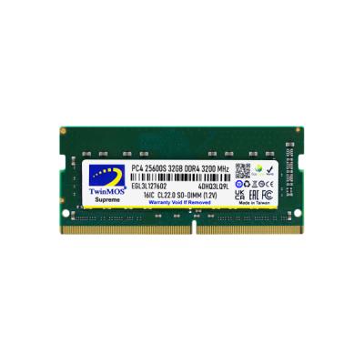 TWINMOS MDD432GB3200N 32GB DDR4 3200MHz NOTEBOOK RAM