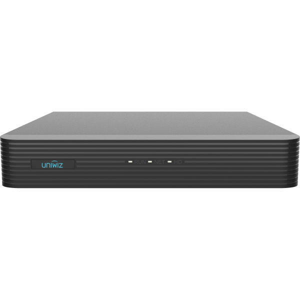 UNIWIZ NVR-104E2-P4 4 KANAL POE 1 SATA U-CODE METAL KASA NVR KAYIT CİHAZI
